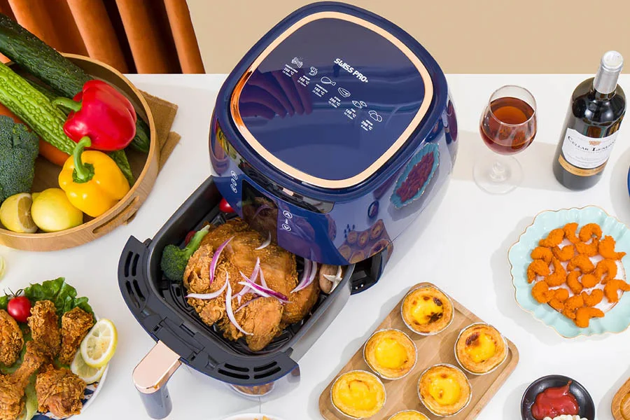 cooking in an air fryer