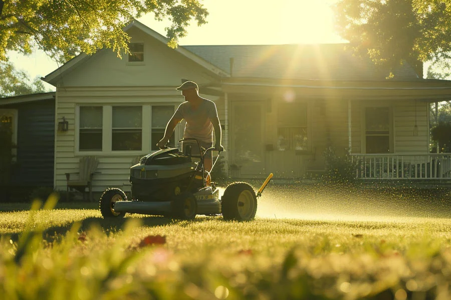 cordless mower review