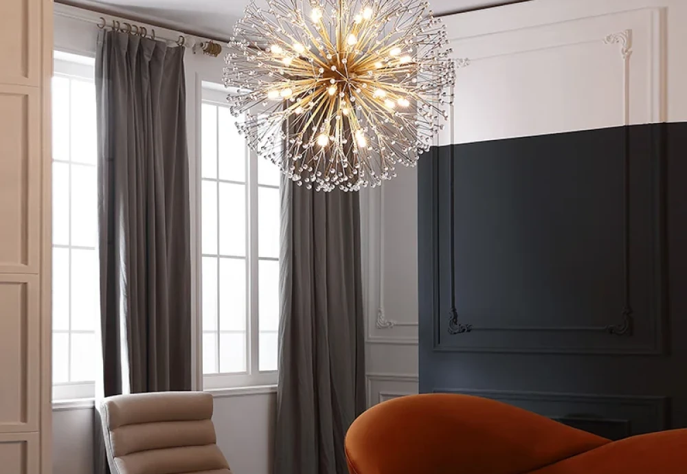 elegant crystal chandelier