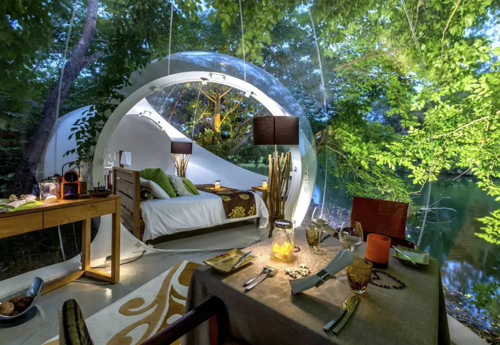 best transparent inflatable bubble tent