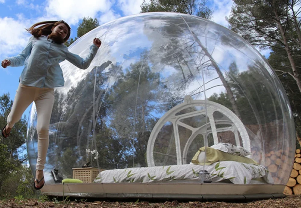 best transparent inflatable bubble tent